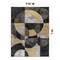 World Rug Gallery Modern Geometric Circles Design Non Shedding Soft Area Rug 7' 10 x 10' Yellow 397YELLOW8x10 - alternate 10